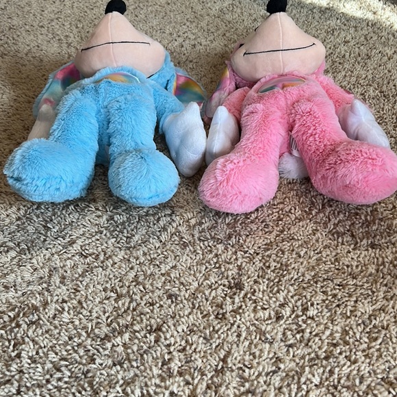 BNWOT super soft & cuddly Disney Mickey and Minnie Mouse Easter Bunny Plush Set! - Picture 5 of 7